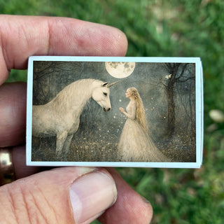Girl wih Unicorn Matches
