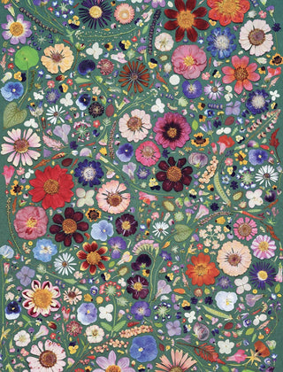 Beautiful Blooms Wrapping Paper Book: Trade Paperback