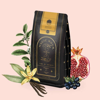 Bohemian Breakfast Black Tea- Probiotic Rich Vanilla Puerh: Sampler Pouch (10-15 Cups)