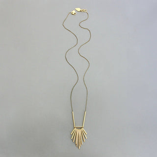 Brass Long Necklace