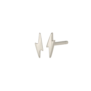 Lightning Stud Earring - Sterling Silver