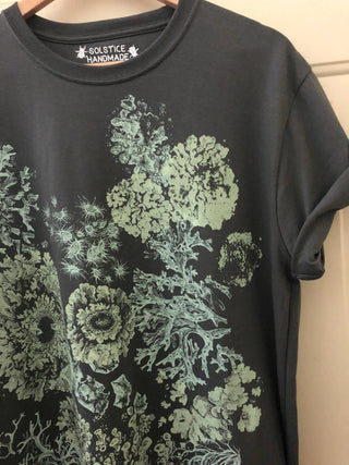 Lichen Organic Cotton T shirt: Large