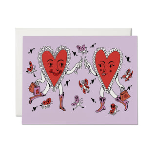 Heart Cheers Love Card