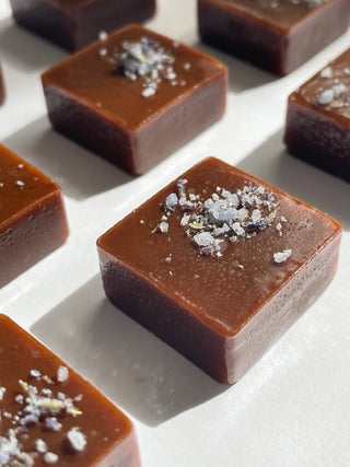 Lavender Honey Caramels