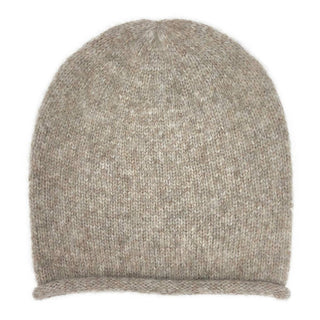 Beige - Essential Knit Alpaca Beanie