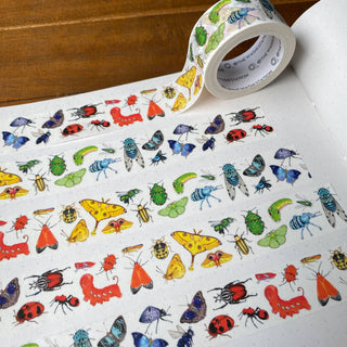 Rainbow Insects Pride Washi Tape