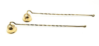 Solid Brass Candle Snuffer - 10"L
