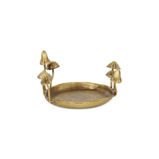 Decorative Cast Iron Mushroom Tray