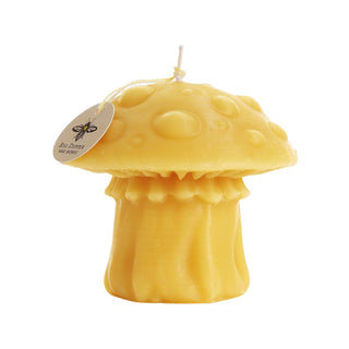 Mushroom Candles – 100% Pure Beeswax – 3 Styles: Morel Mushroom