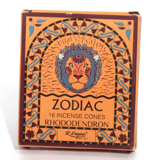 Zodiac Incense Cones- Leo: Rhododendron