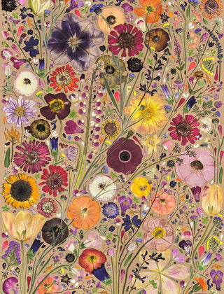 Beautiful Blooms Wrapping Paper Book: Trade Paperback