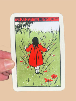 You Can Open the Hidden Doors Sticker - 3 Inch