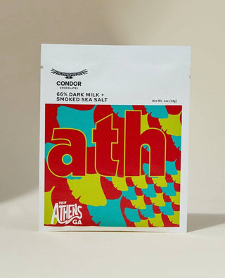 Visit Athens Special Edition Mini Bar - 66% D.M. + Smoked Sea Salt