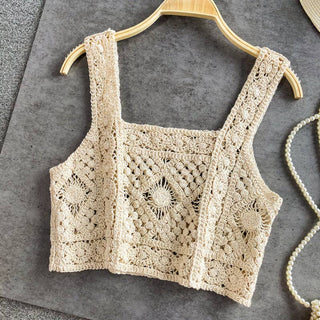 Crosa Camisole - Handmade Vintage Crochet Design