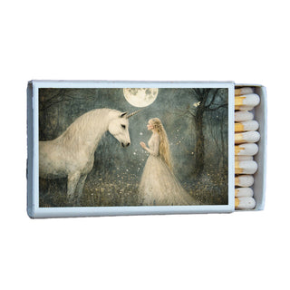 Girl wih Unicorn Matches