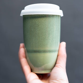 Emerald Ceramic Travel Mug – 12oz