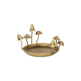 Decorative Cast Iron Mushroom Tray