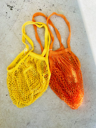 Solid Color String Bag