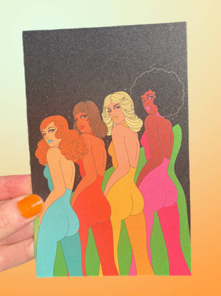 POSTCARD Disco Divas