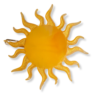 Golden Sun Sunshine Barrette
