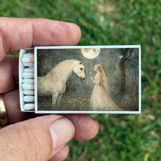 Girl wih Unicorn Matches