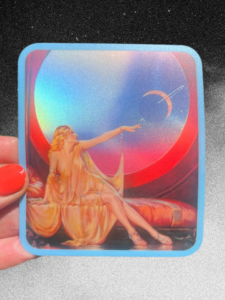 Sci-Fi Space Fantasy Sticker - 3 Inch