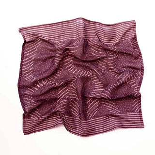 Block Print Bandana - Violet