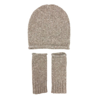 Beige - Essential Knit Alpaca Beanie