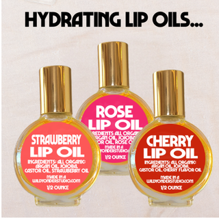 Hydrating Lip Oil Gloss - CHERRY