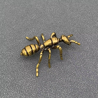 Vintage Brass Ant Desktop Figurine