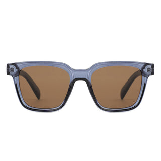 Classic Square Curved Lens Sunglasses - Assorted Colors