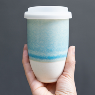 Lagoon Ceramic Travel Mug