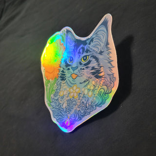 Crown Jeweler 4" Holographic Vinyl Sticker
