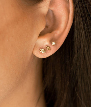 Twinkle Stud Earrings - Gold