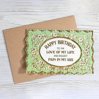 Love of My Life Birthday Card