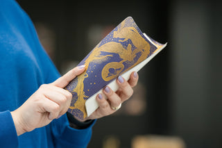 A5 Violet Fairy Journal - Softcover Caiher, Lined