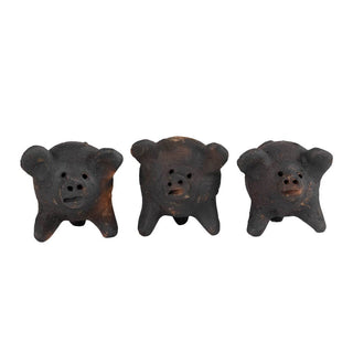 Good Luck Pig - "Chanchito", Dark Terra Cotta