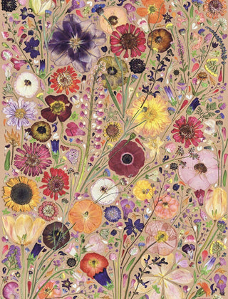 Beautiful Blooms Wrapping Paper Book: Trade Paperback