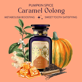Pumpkin Spice Caramel Oolong: Sampler Pouch (10-15 Cups)