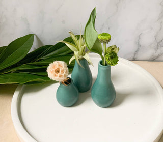 Miniature Concrete Bud Vases | Lavender