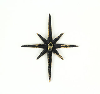 Gold Starburst Wall Hanging - Cast Iron