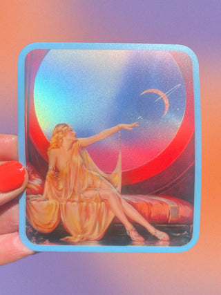 Sci-Fi Space Fantasy Sticker - 3 Inch