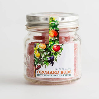 Orchard Buds Jar- Prickly Pear, Plum, Passion Fruit, and Apple 7.3 OZ