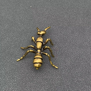 Vintage Brass Ant Desktop Figurine