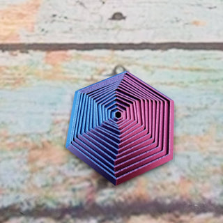 Fractal Fidget Hexagon Decompression Fidget Toy