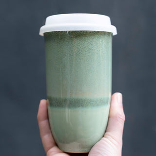 Emerald Ceramic Travel Mug – 16oz