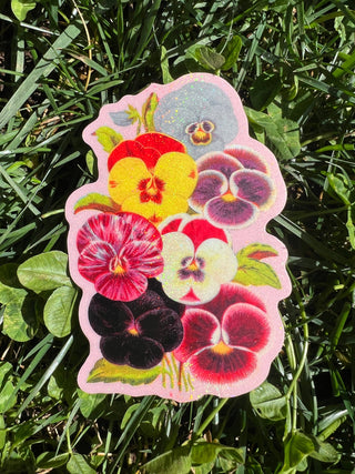 Violets Sticker - 4 Inch