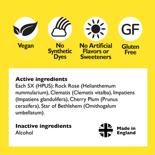 RESCUE & Bach Original Flower Remedies - Bach Rescue Remedy Natural Stress Relief Dropper: 10mL