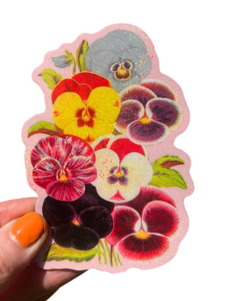 Violets Sticker - 4 Inch