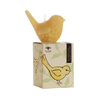 Song Bird Candles – 100% Pure Beeswax – Hand-Crafted: Upright